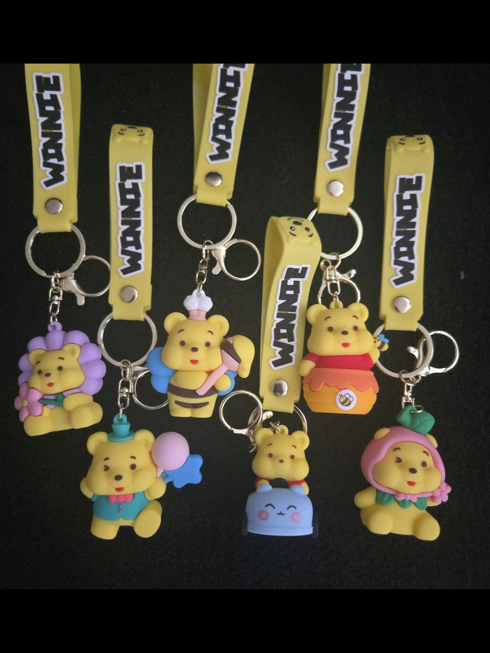 Winnie the Pooh Cute Character Bag Charm/Keychains🎉NWT